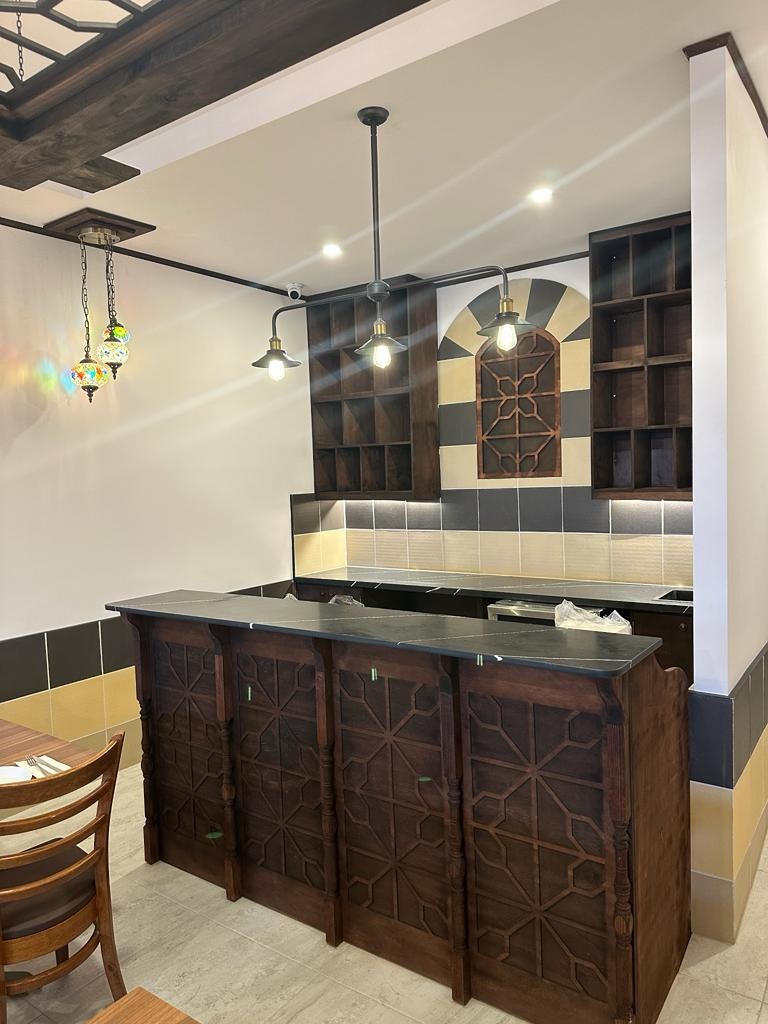 Shamiat Restaurant service counter