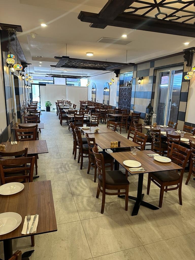 Shamiat Restaurant dining room